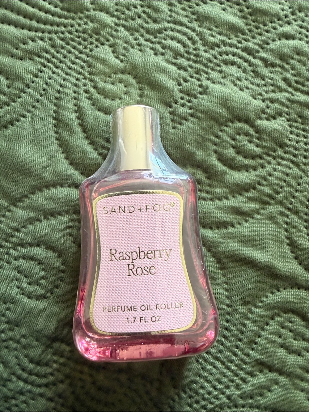 Sand + Fog Raspberry Rose Perfume Oil Roller - Pink